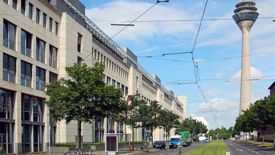 Außenansicht Ministerium für Arbeit, Gesundheit und Soziales des Landes Nordrhein-Westfalen